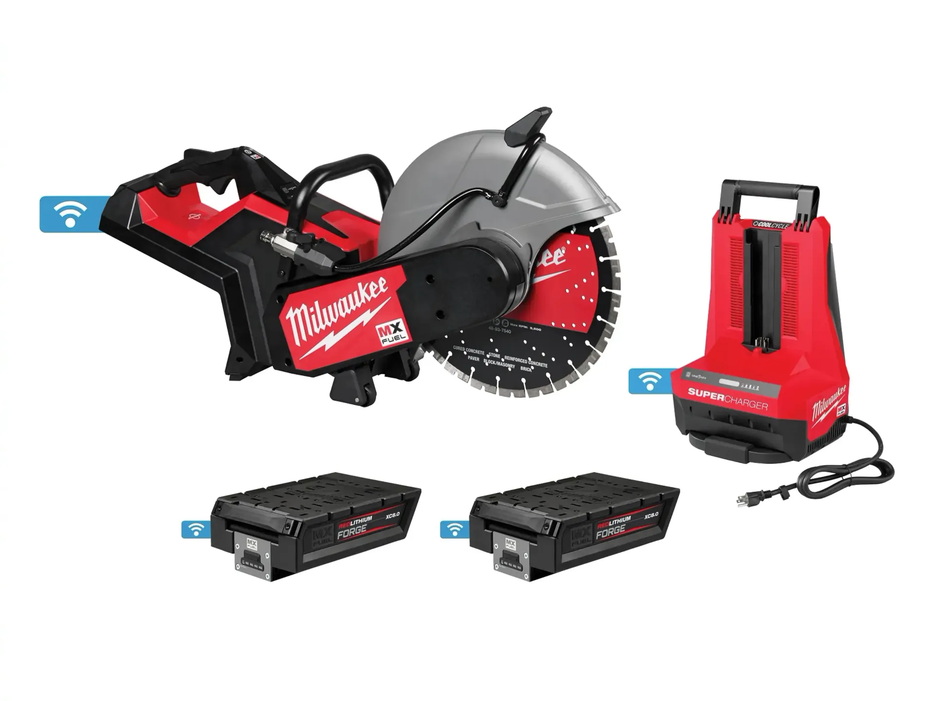 MILWAUKEE MX FUEL™ 14″ Cut-Off Saw w/ RAPIDSTOP™ Kit