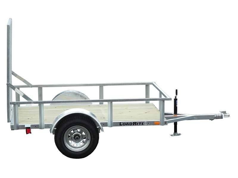 LOADRITE 5′ x 10′ UTILITY TRAILER w/ GATE