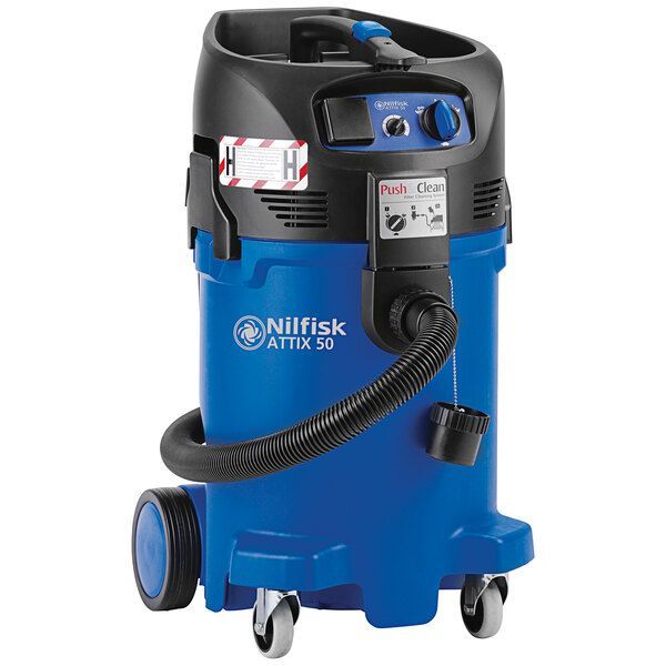 NILFISK ATTIX 50-01 PC 12 GALLON POLYETHYLENE WET / DRY VACUUM WITH TOOL KIT