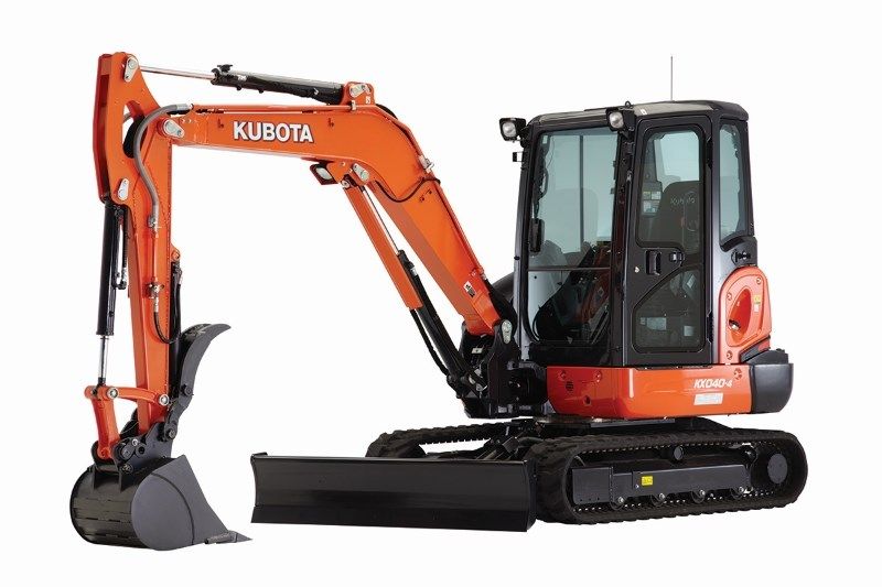 KUBOTA KX040-4 COMPACT EXCAVATOR