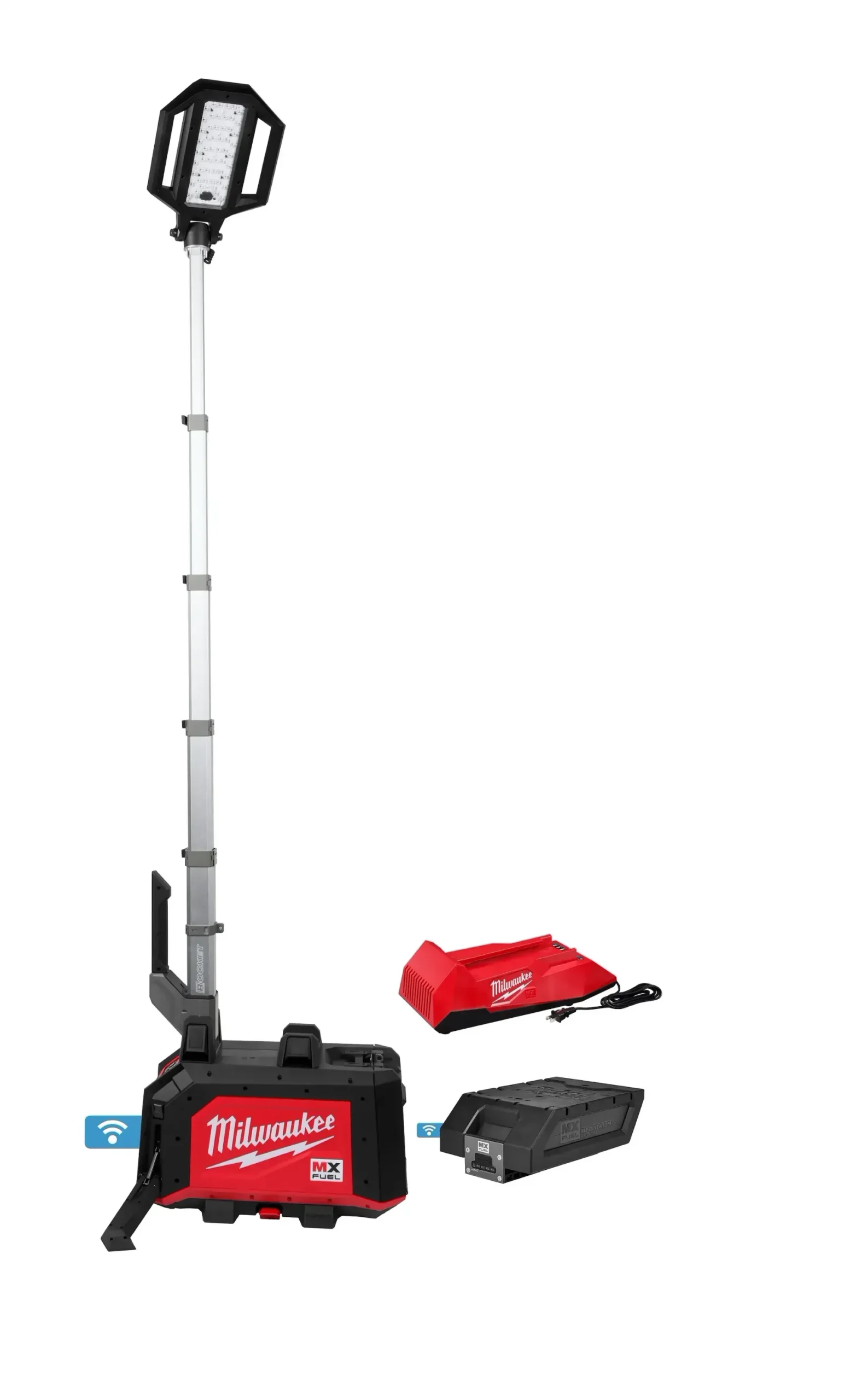 MILWAUKEE ROCKET DUAL POWER COMPACT LIGHT TOWER