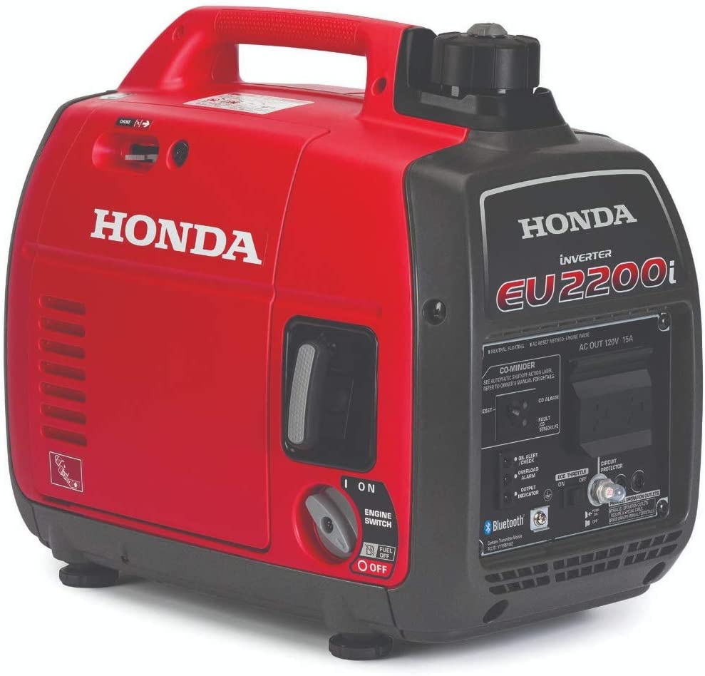 HONDA EU2200iTAG 2200-WATT 120-VOLT SUPER QUIET PORTABLE INVERTER GENERATOR w/ CO-MINDER