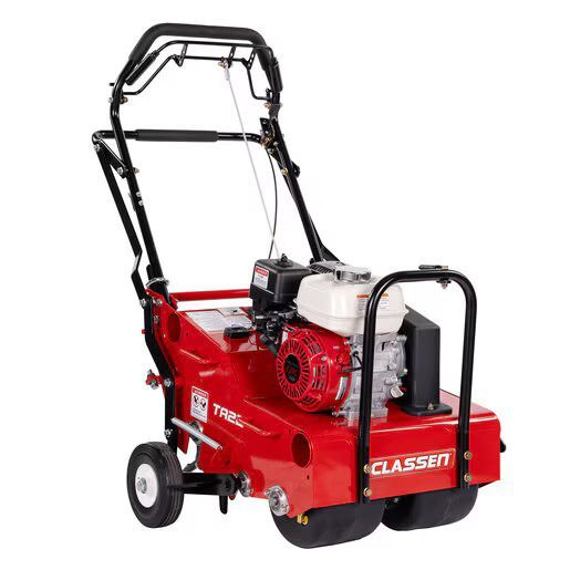 CLASSEN TA22H SELF PROPELLED LAWN AERATOR