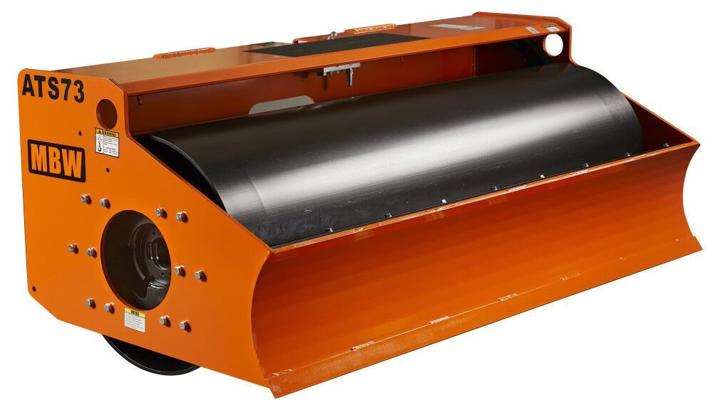 MBW ATS73 73″ SKID STEER SMOOTH ROLLER ATTACHMENT