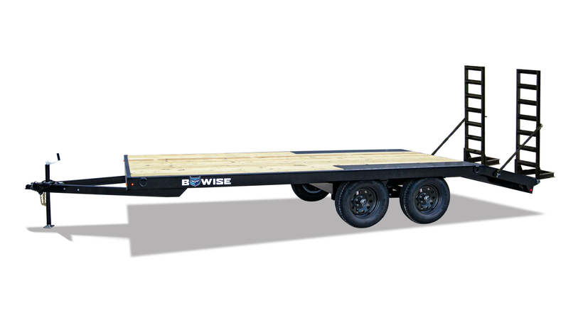 BWISE EH820-10 20 FOOT DECK OVER TRAILER