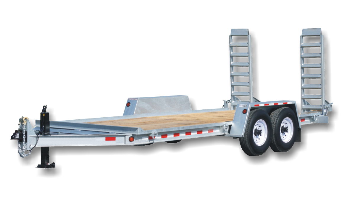 BRI-MAR EH16-12 GALVANIZED EQUIPMENT TRAILERS