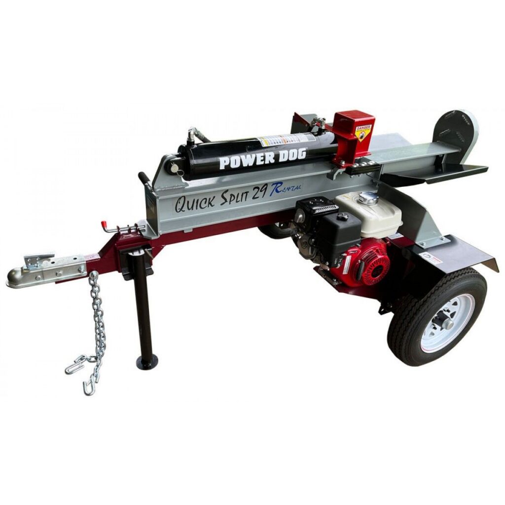 POWER DOG PDQS29R VERTICAL/HORIZONTAL WOOD SPLITTER
