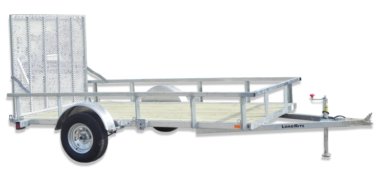 LOADRITE 6.5′ x 12′ GALVANIZED UTILITY TRAILER
