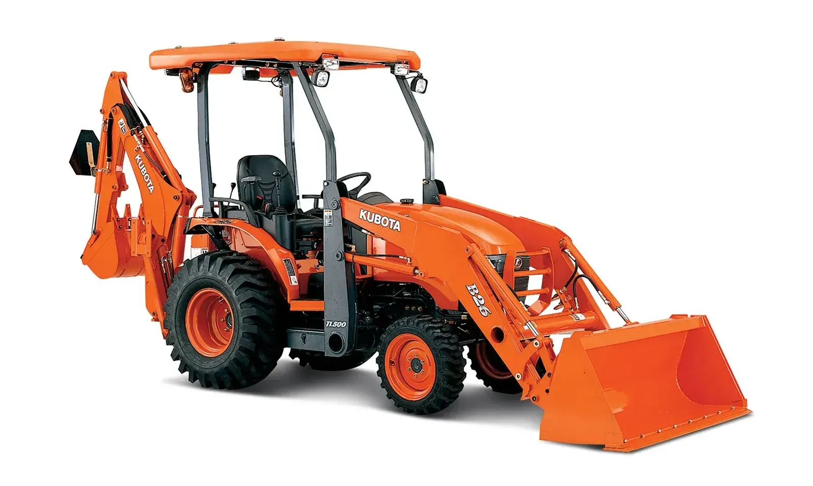 KUBOTA B26 TRACTOR LOADER BACKHOE