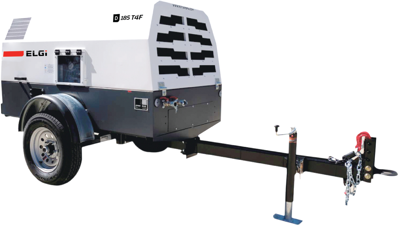 ROTAIR D185T4F AIR COMPRESSOR