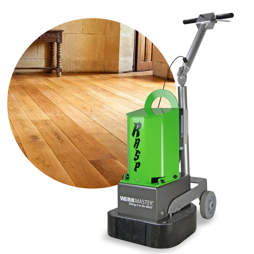 WERKMASTER RASP 110V FLOOR SANDER