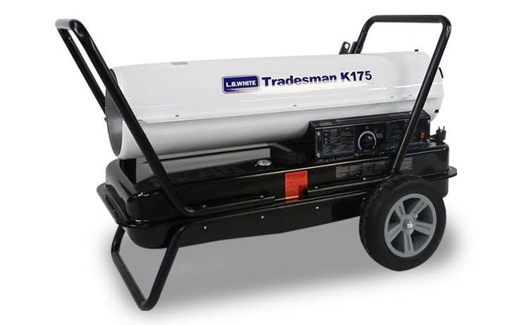 L.B. WHITE TRADESMAN® K175 KEROSENE FORCED AIR PORTABLE HEATER